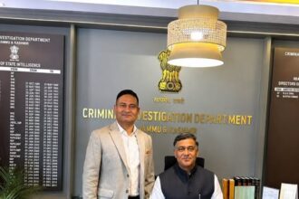 M.K. Sinha Takes Over as ADG CID J&K; Nitish Kumar Posted as ADG Armed