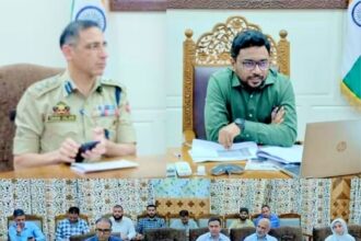 Deputy Commissioner Kupwara Shrikant Suse IAS chaired the District-Level NCORD Committee meeting to review anti-drug measures