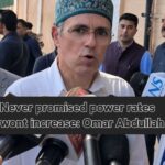 6.83% Power Tariff Hike Sparks Political Row in J&K; Omar Abdullah Calls It a “Compulsion”, BJP May Intensify Protest