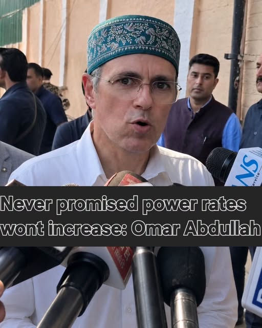 6.83% Power Tariff Hike Sparks Political Row in J&K; Omar Abdullah Calls It a “Compulsion”, BJP May Intensify Protest