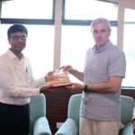 Dr. M. Srinivas, Member, NITI Aayog, called on Chief Minister Omar Abdullah at the Civil Secretariat, Srinagar.