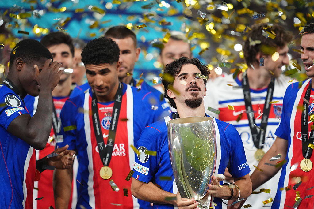 PSG Retain UEFA Super Cup With 2-1 Win Over Aston Villa