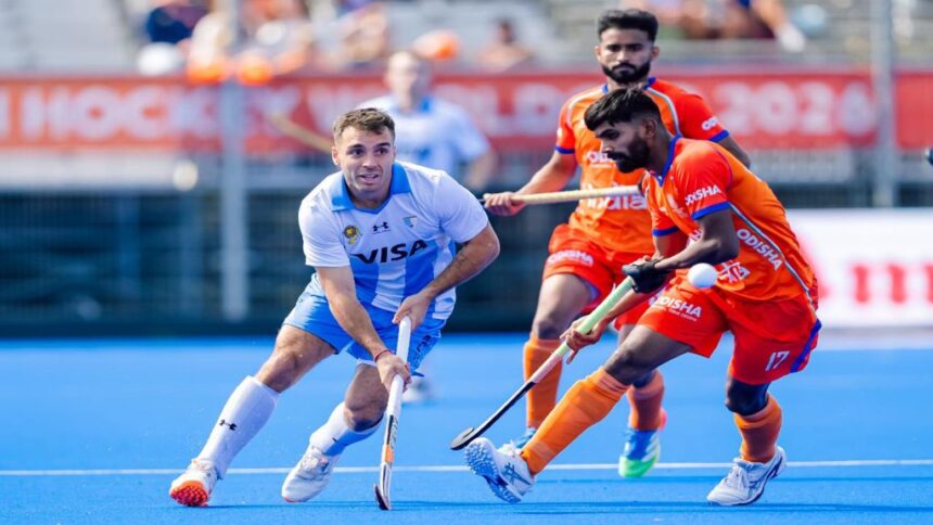 FIH Men’s Hockey World Cup: India’s World Cup Semifinal Hopes End With 3-5 Defeat To Argentina