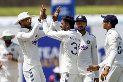 Ind Vs SL First Test: Suthar, Jadeja Bundle Out Sri Lanka For 284 As India Take 178-Run Lead In Galle