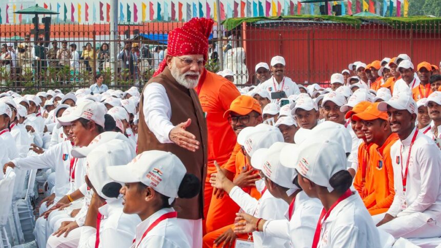 PM Modi Announces Nationwide Sports Talent Hunt For Children Aged 5-15, Eyes 2036 Olympics