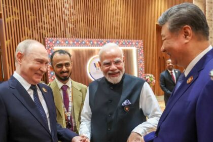 PM Modi Posts Photo With Xi, Putin