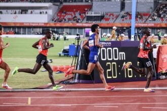 Gulveer Singh Clocks Personal Best To Win Silver In Men’s 1500m At Asian Games 2026