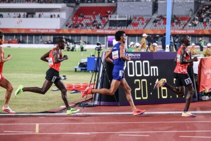 Gulveer Singh Clocks Personal Best To Win Silver In Men’s 1500m At Asian Games 2026