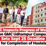 DC inspects progress of work on GMC Udhampur campus