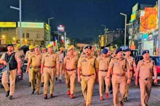 IGP Jammu Reviews Security Arrangements, Leads Route March from Gandhi Nagar to Satwari