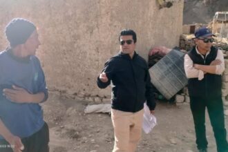 District Sheep Husbandry Officer Changthang Undertakes Three-Day Extensive Field Tour of Nyoma Sub-Division