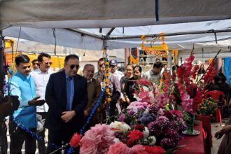 Kisan Mela-cum-Fruit and Flower Exhibition Organized by Department of Horticulture, Leh