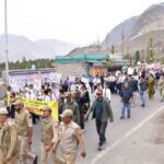 DC Nubra Leads Pad Yatra under Nasha Mukt Bharat Abhiyan
