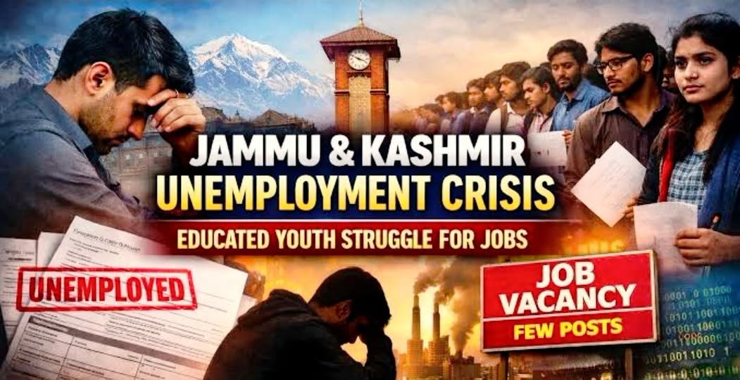 J&K’s Job Crisis Deepens: Unemployment Nearly Double National Average, 4.73 Lakh Willing to Work ||Black and White Digital News || ||Parvinder Singh Sept 25 ,2026|| SRINAGAR : Jammu and Kashmir’s employment situation has come under renewed scrutiny with government data showing that the Union Territory’s unemployment rate has reached 6.7 per cent, almost twice the national average of 3.5 per cent, even as a government baseline survey has identified 4.73 lakh people who reported that they were not working but were willing to work. The figures, placed before the Jammu and Kashmir Legislative Assembly, have once again brought the growing employment challenge facing the Union Territory’s youth to the centre of public debate. According to the Periodic Labour Force Survey data cited by the government, the unemployment rate among people aged 15 years and above stood at 6.7 per cent in J&K in 2024–25, compared with 3.5 per cent across India. The rate in J&K had stood at 6.1 per cent in 2023–24 and 4.4 per cent in 2022–23, indicating that the gap with the national average has persisted over recent years. The headline unemployment figure, however, represents people who are part of the labour force and are without work but seeking or available for employment. It should therefore not be interpreted as meaning that 6.7 per cent of the entire population of J&K is unemployed. A separate baseline survey conducted under Mission YUVA has provided another indication of the scale of the employment challenge. According to the government data, 4,73,936 people out of around 64.8 lakh surveyed in the 18–60 age group reported that they were “not working but willing to work”. The survey was conducted in January 2025 by the Employment Department in collaboration with the district administrations. The educational profile of those identified in the survey is particularly significant. It included 70,428 postgraduates, 98,466 graduates and 1,26,059 people educated up to the higher-secondary level. Another 95,914 had secondary-level education and 44,908 had studied up to the middle level. The figures also included people with lower levels of formal education and 24,594 persons classified as illiterate. The data raises questions not only about the availability of jobs but also about the ability of the existing economy to absorb an increasingly educated workforce. A separate Mission YUVA baseline report had earlier placed youth unemployment in J&K at 17.4 per cent, compared with 10.2 per cent nationally, although this is a different measure from the overall PLFS unemployment rate and should not be treated as interchangeable with the 6.7 per cent figure. The employment crisis is unfolding alongside a substantial number of vacant government posts. Recent figures presented in the Assembly put the number of vacancies under the direct recruitment quota at more than 40,000, with 3,318 Gazetted, 24,427 Non-Gazetted and 12,927 Multi-Tasking Staff posts reported vacant. The Health and Medical Education Department alone accounts for 12,797 vacancies, while the Agriculture Production, Animal/Sheep Husbandry and Horticulture sector has 4,939 vacancies. The existence of vacancies does not automatically mean that all of them can be filled immediately, as recruitment depends on sanctioned posts, service rules, recruitment procedures and other administrative requirements. Nevertheless, the scale of the vacancies has intensified questions among job seekers about the pace at which eligible posts are being referred to recruitment agencies and ultimately filled. The government has pointed to Mission YUVA, entrepreneurship, skilling and self-employment as key components of its response. According to figures placed before the Assembly, more than 1.71 lakh youth have registered under Mission YUVA, around 70,000 formal enterprise applications have been received, nearly 52,875 detailed project reports prepared and 16,741 applications have secured bank sanctions. The government has said that sanctions were close to Rs 1,000 crore, with more than Rs 700 crore disbursed. The critical question now is whether these initiatives are translating into sustainable employment and viable enterprises on the ground. Registration, applications, sanctions and disbursement are important administrative indicators, but for unemployed youth the ultimate measure is whether these programmes result in functioning businesses, stable incomes and durable employment. The latest figures also put the spotlight on the political leadership of the Union Territory. The concerned minister faces questions over what concrete, time-bound strategy the government has to bring down the unemployment rate, how many of the people identified under the Mission YUVA survey have since found employment or established enterprises, and what timeline has been fixed for filling the thousands of vacant posts. The government also needs to clarify how many of the vacant positions are presently ready for recruitment, how many have been referred to the Jammu and Kashmir Public Service Commission or other recruiting agencies, and where delays are occurring in the recruitment process. At the same time, the Leader of Opposition and opposition legislators face questions over their follow-up on an issue that directly affects a large section of the electorate. If elected representatives are aware of the unemployment figures and the existence of thousands of vacant posts, what concrete steps have they taken inside and outside the Assembly to press for recruitment, employment generation and accountability? Will the opposition demand a time-bound review of vacant posts and Mission YUVA outcomes, and will MLAs seek department-wise and district-wise employment data from the government? The issue of educated unemployment also requires greater clarity. Figures such as the often-cited 46 per cent unemployment among educated youth need to be accompanied by a clear definition, age group, education category and methodology before being directly compared with the PLFS unemployment rate. Different surveys measure different aspects of the labour market, and combining them without explaining their methodology can create confusion. For the government, opposition and elected representatives alike, the latest reports therefore present an issue that goes beyond political statements. The numbers point to a labour market under considerable pressure, with thousands of people seeking opportunities while a large number of government posts remain vacant. The Assembly disclosures should serve as an eye-opener and prompt sustained follow-up rather than becoming another set of statistics on record. Young people preparing for competitive examinations, graduates searching for private-sector employment and aspiring entrepreneurs all need measurable answers about where new employment opportunities will come from. The concerned minister must now explain what measurable targets have been fixed, how progress will be monitored and when the public can expect visible results. The Leader of Opposition and MLAs, meanwhile, need to demonstrate through Assembly interventions and constituency-level follow-up that unemployment is being treated as a continuing public issue rather than an occasional political talking point. With unemployment in J&K remaining substantially above the national average, the central question confronting the administration and political leadership is straightforward: how quickly can the gap between those willing to work and the availability of meaningful, sustainable employment be narrowed? For thousands of young people across Jammu and Kashmir, the answer cannot remain confined to surveys, announcements and recruitment promises. They are waiting for jobs, livelihoods and a clear account of what is being done to create them. Office of LG, J&K Omar Abdullah Sunil Sharma Deputy CM Surinder choudhary Mehbooba Mufti Altaf Bukhari #JammuAndKashmir See less