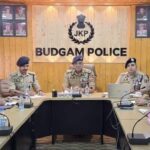 IGP Kashmir Sujit Kumar Reviews Budgam Security, Directs Officers To Strengthen Vigilance