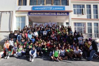University of Ladakh Hosts UT-Level Red Run 2026: Stride to the Fight Against HIV/AIDS