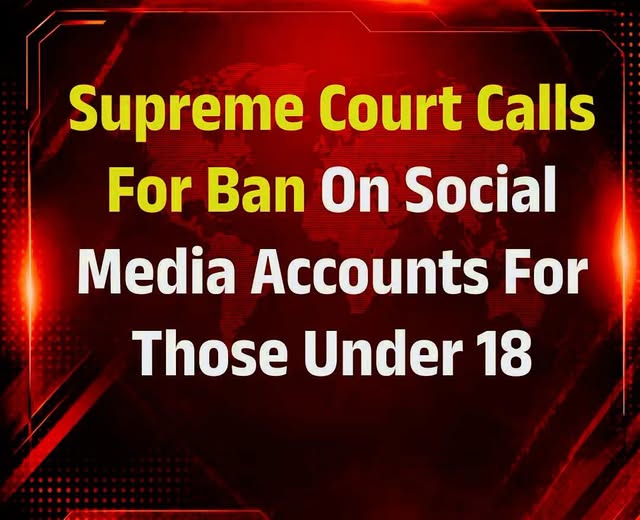 The Supreme Court has asked the Centre to examine whether a statutory requirement should be introduced for social media platforms to comply with Indian laws concerning minors, including an 18-year minimum age for independently entering into platform contracts.