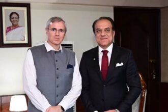Director General of the Independent Evaluation Office at BRICS New Development Bank (NDB) called on the Chief Minister Omar Abdullah to brief on the work of NDB and explore opportunities for the development of J&K.