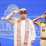 Amit Shah Presents President’s Colour To Goa Police, Lauds Service And Policing Reforms