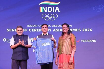 503-Member Indian Contingent Receives Grand Send-Off For Asian Games 2026