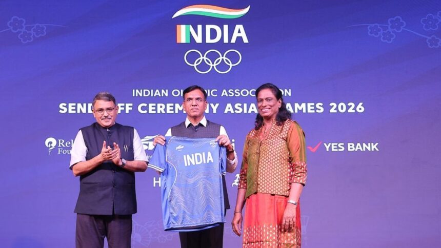 503-Member Indian Contingent Receives Grand Send-Off For Asian Games 2026