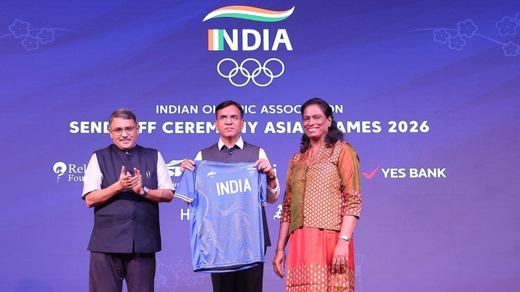 503-Member Indian Contingent Receives Grand Send-Off For Asian Games 2026
