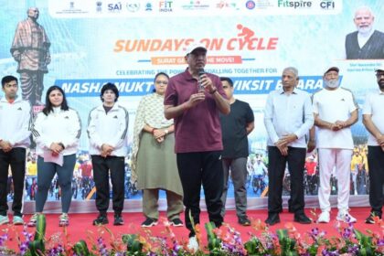 Fit India Sundays On Cycle Promotes Drug-Free Youth Across 25,000 Locations