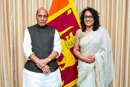 Rajnath Singh Meets Sri Lankan PM Harini Amarasuriya, Discusses Development Cooperation