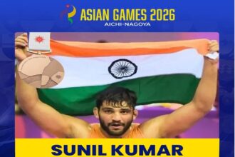 Sunil Kumar Wins Second Consecutive Asian Games Bronze