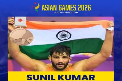 Sunil Kumar Wins Second Consecutive Asian Games Bronze