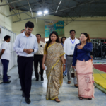 Raksha Khadse Reviews Sports Infrastructure, Meets Athletes In Aizawl