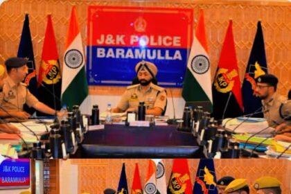 SSP Baramulla Chairs Comprehensive Crime Review Meetings; Directs Time-Bound Investigation & Expedited Case Disposal