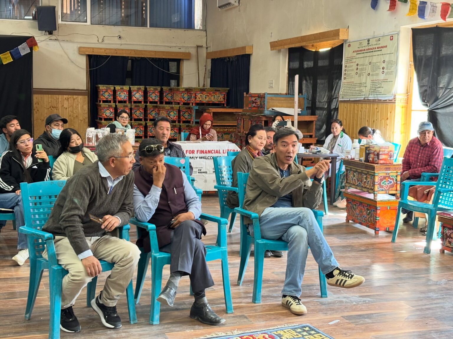 Special Gram Sabha Held in Leh District on Gandhi Jayanti