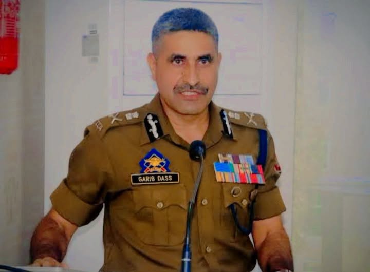 Garib Dass, IPS, has been posted as ADG Home Guards, Civil Defence and SDRF.