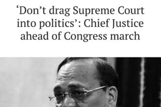 Don’t Drag Supreme Court into Politics’: Chief Justice Ahead of Congress ..