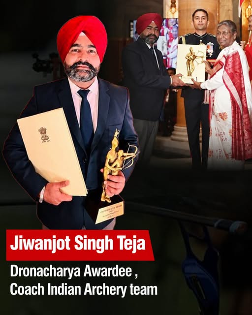 Jiwanjot Singh Teja: The Dronacharya Award-Winning Coach Behind India’s Archery Champions