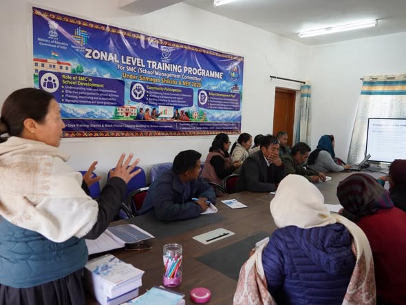 DIET Leh Commences Two-Day SMC Training Programme for Kharu Zone