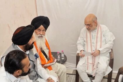 Union Home Minister Amit Shah met the family of Parvinder Jhote in Mansa and assured them of justice.