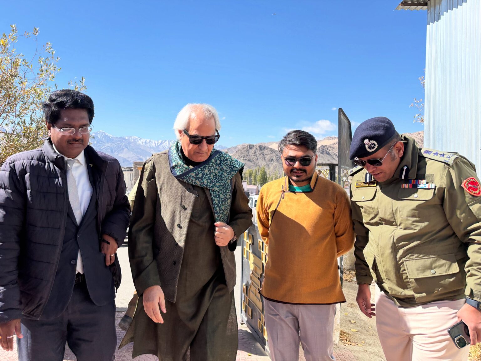 Hon’ble Dr. Afroz Ahmad Chairs Review Meeting on Compliance with National Green Tribunal Directions for District Environment Plan, Leh