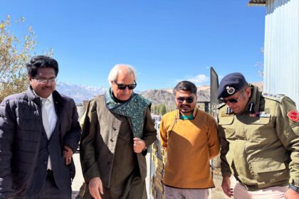 Hon’ble Dr. Afroz Ahmad Chairs Review Meeting on Compliance with National Green Tribunal Directions for District Environment Plan, Leh