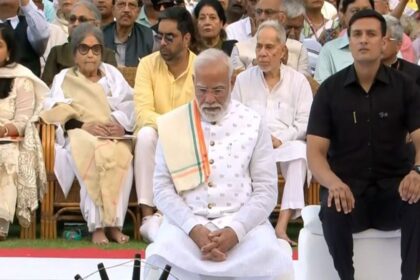 PM Modi Attends Interfaith Prayer Meeting At Gandhi Smriti On Gandhi Jayanti