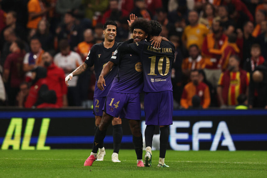 UEFA Champions League: Barcelona Beat Galatasaray 4-1, Arsenal Cruise Past Lille 3-0