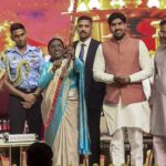 President Murmu, PM Modi Attend Dussehra Celebrations At Different Venues In Delhi
