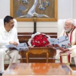 Odisha Governor Hari Babu Kambhampati Meets PM Modi In New Delhi